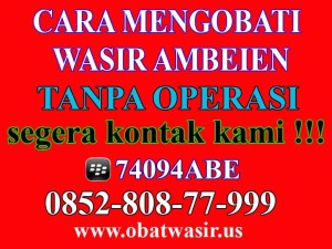 Illustration for article titled Pengobatan Alternatif Wasir Ambeien Tanpa Operasi